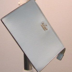 Kate Spade Light Mint Green Leather Wristlet